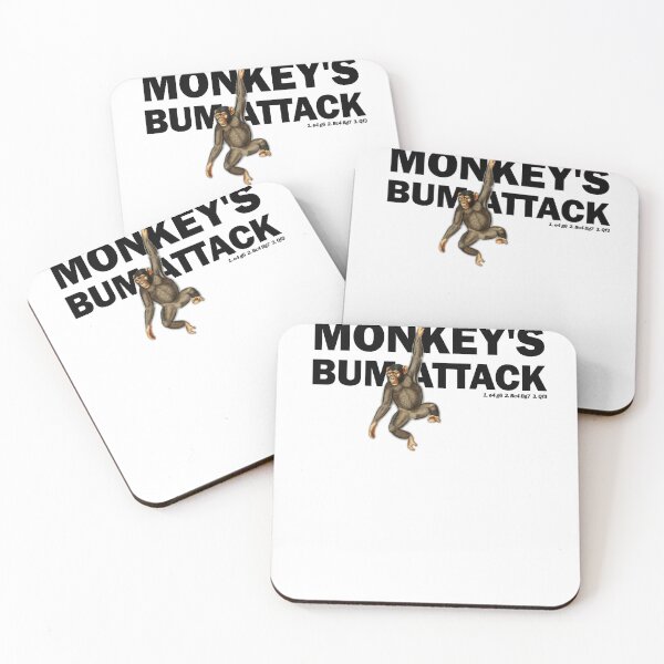 Item preview, Monkey’s Bum Attack – Chess Opening Design designed and sold by felixpauli.