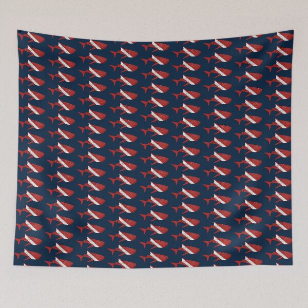 Item preview, SCUBA DIVE FLAG WHALE SHARK designed and sold by BEATRIZ ABAITUA.