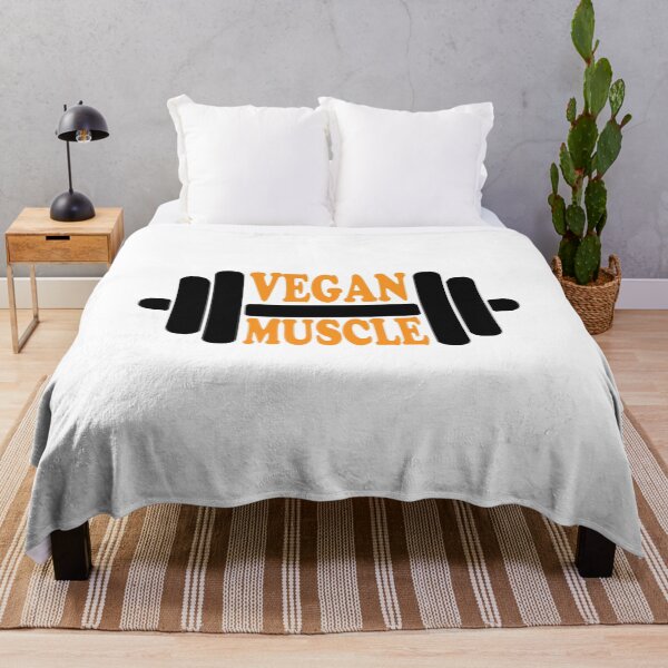 Item preview, Vegan Muscle – Funny Plant Powered Gym T-Shirt for Vegetarians & Fitness Lovers designed and sold by Morgen Design Studio.