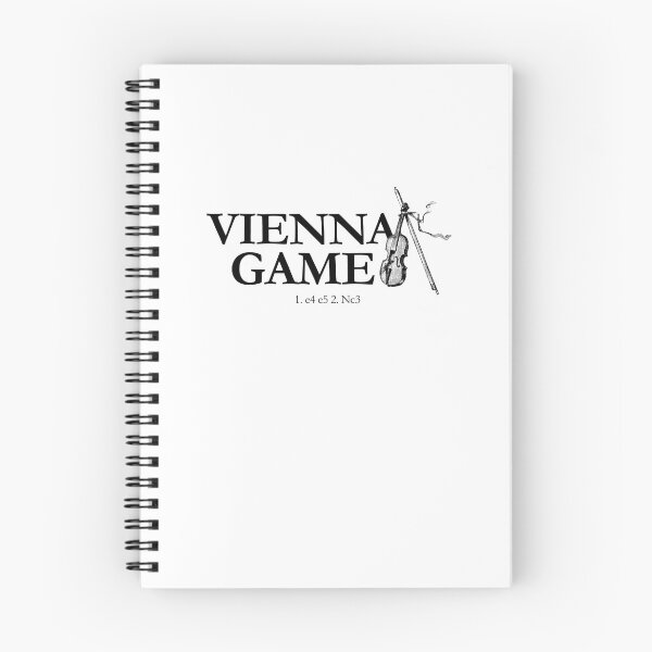 Item preview, Vienna Game – Classical Chess Opening Design designed and sold by felixpauli.
