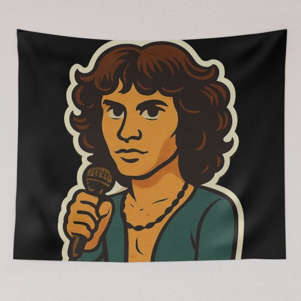 Item preview, Jim Morrison Cartoon | TheAmericanPoet | The Doors designed and sold by TheAmericanPoet.