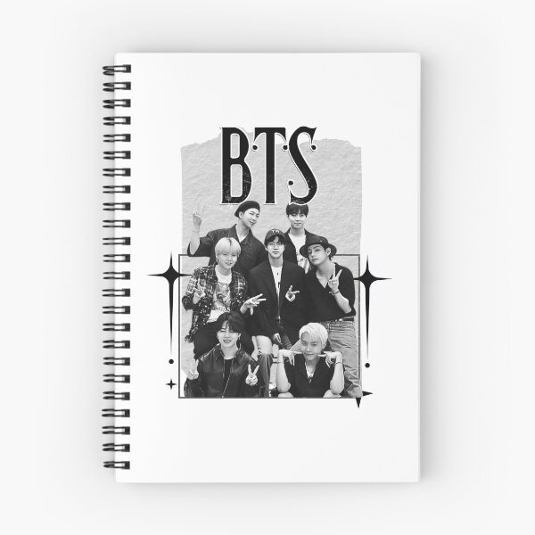 Item preview, BTS Kpop Boy group Scrapbook Collage Cozy Y2K Vintage Design designed and sold by HELL0WBELLO.