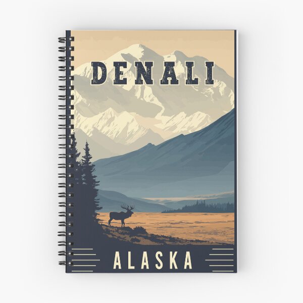 Item preview, Discover Untamed Wilderness of Denali in Alaska - Travel Art designed and sold by turtlestart.