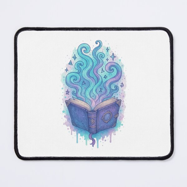 Item preview, Magical Spell Book – Enchanted Watercolor Art designed and sold by Neon Nightmare.