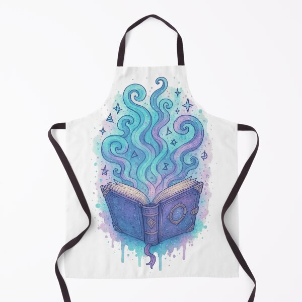 Item preview, Magical Spell Book – Enchanted Watercolor Art designed and sold by Neon Nightmare.