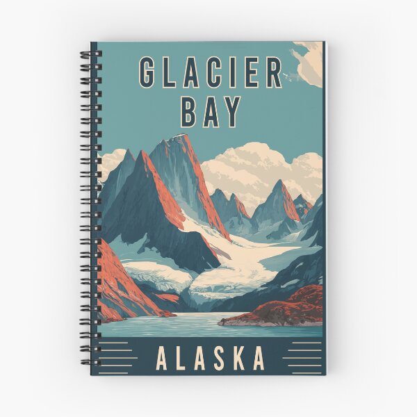 Item preview, Discover Icefields of Glacier Bay in Alaska - Travel Art designed and sold by turtlestart.