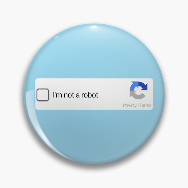 Item preview, I'm not a robot designed and sold by aribluestein.