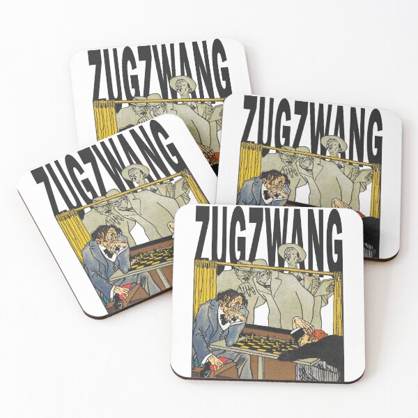 Item preview, Vienna Café Chess – Vintage Chess Poster Design designed and sold by felixpauli.