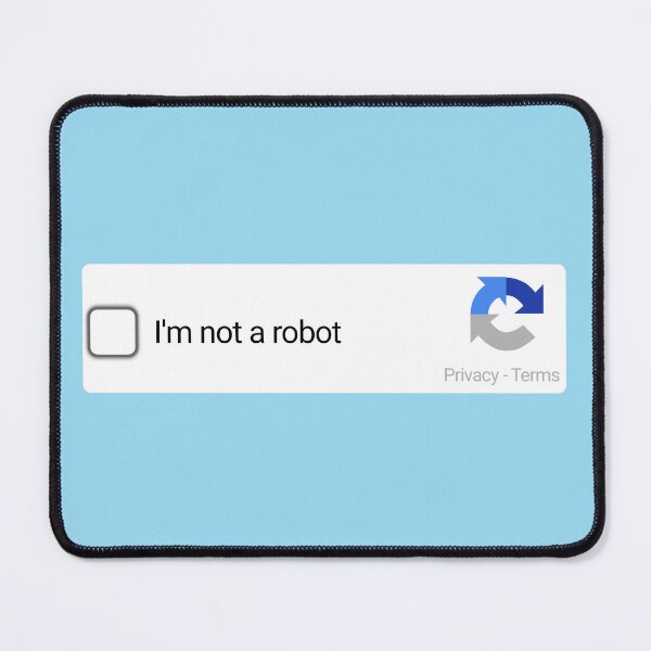 Item preview, I'm not a robot designed and sold by aribluestein.