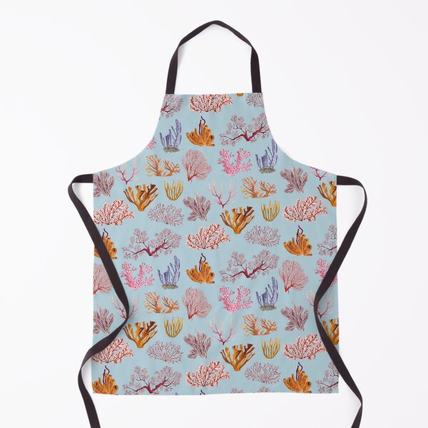 Item preview, CORALS PATTERN (light blue) designed and sold by BEATRIZ ABAITUA.