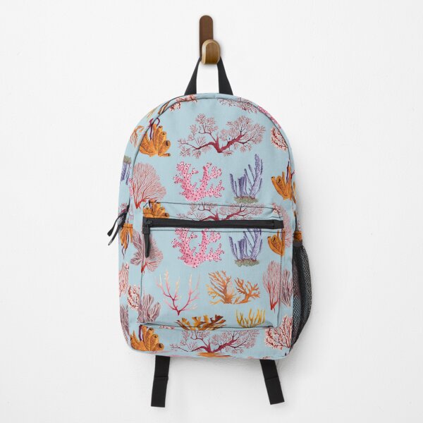 Item preview, CORALS PATTERN (light blue) designed and sold by BEATRIZ ABAITUA.