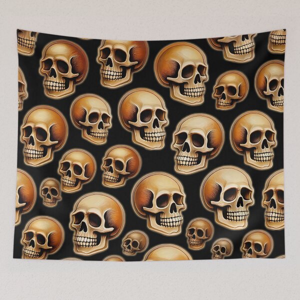 Item preview, Skull Pattern designed and sold by ArtFactoryAI.