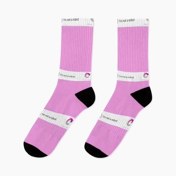 Item preview, I'm not a robot (Pink) designed and sold by aribluestein.