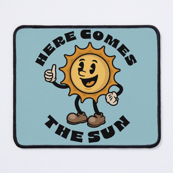 Item preview, Here Comes the Sun – Retro Rubber Hose Cartoon Sun T-Shirt Simple designed and sold by FreshyStudios.