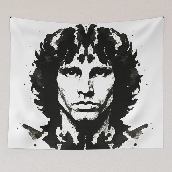 Item preview, Rorschach Jim Morrison Art | TheAmericanPoet | The Doors designed and sold by TheAmericanPoet.
