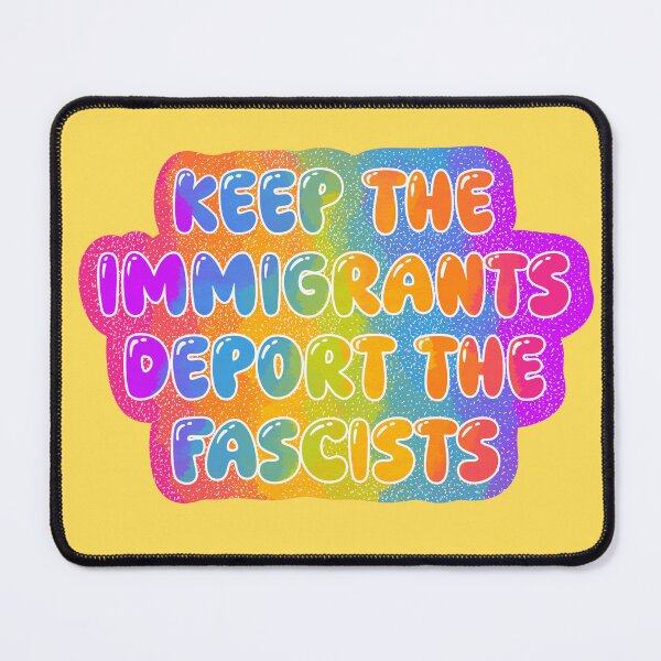 Item preview, keep the immigrants deport the fascists  designed and sold by crestfallenmermaid.