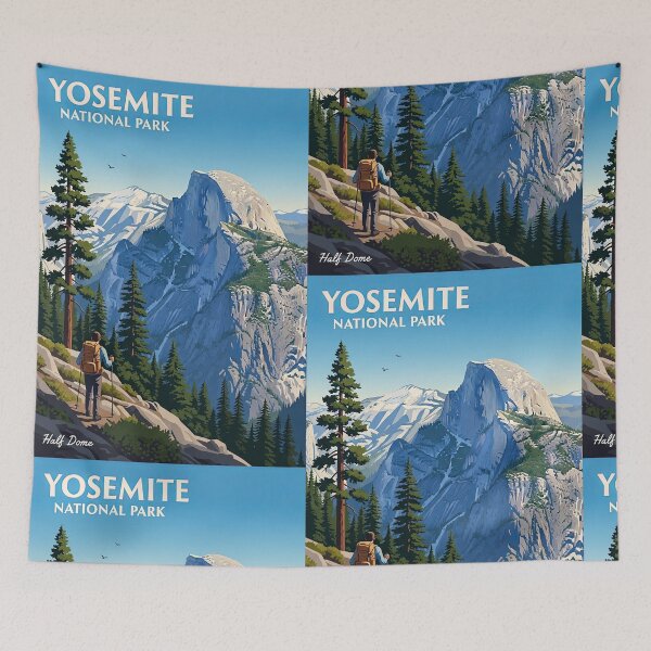 Item preview, Vintage Yosemite National Park designed and sold by TeeARTHY.