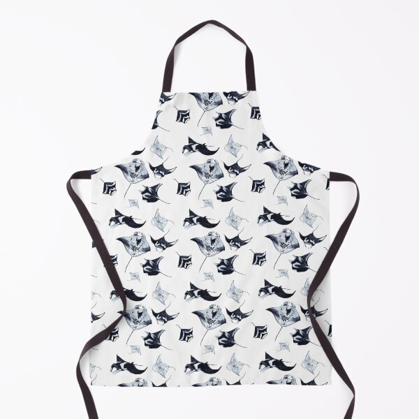 Item preview, MANTARAY PATTERN (WHITE) designed and sold by BEATRIZ ABAITUA.