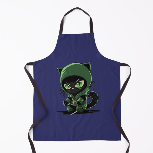 Item preview, Black Cat NINJA designed and sold by CleverCulture.