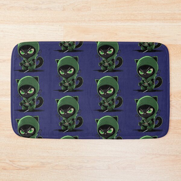 Item preview, Black Cat NINJA designed and sold by CleverCulture.