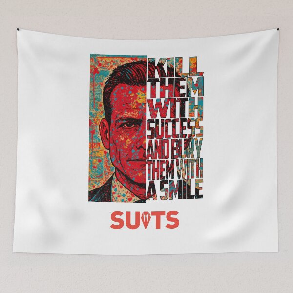 Item preview, Harvey Specter – Suits Pop Art Motivational Typography Poster designed and sold by Enea Kelo.