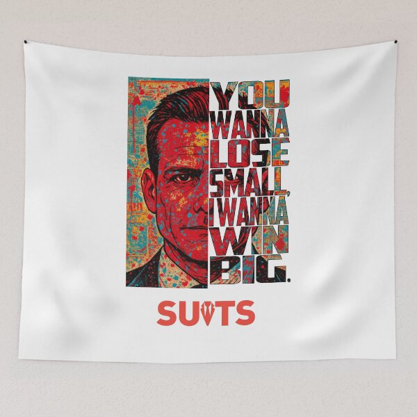 Item preview, Harvey Specter – Suits Pop Art Motivational Typography Poster designed and sold by Enea Kelo.