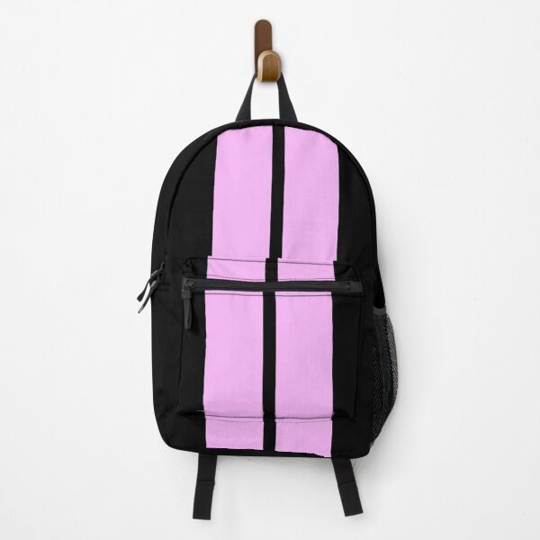 Item preview, Dual Racing Stripes - Small Gap (Pink on Black) designed and sold by Racing Stripes Only.
