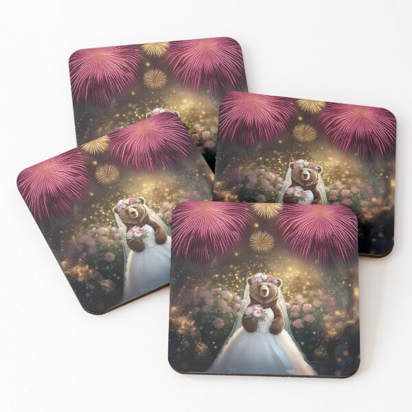 Item preview, Peony Bride Bear - The Bashful Bride of Beltane designed and sold by Englandbear.