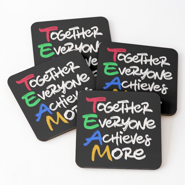 Item preview, Together Everyone Achieves More designed and sold by Zagach Letters.