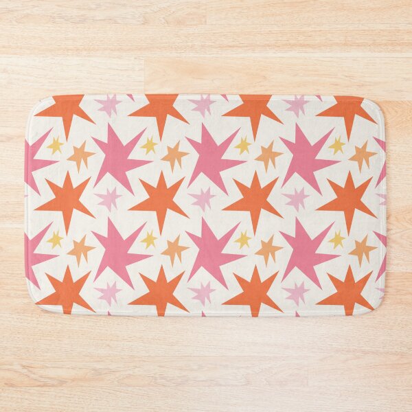 Item preview, Pink and Orange Starburst Pattern - Playful Geometrics designed and sold by trajeado14.