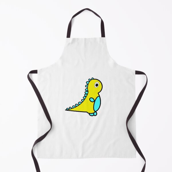 Item preview, Yellow and Cyan Dinosaur  designed and sold by DinosExpress.