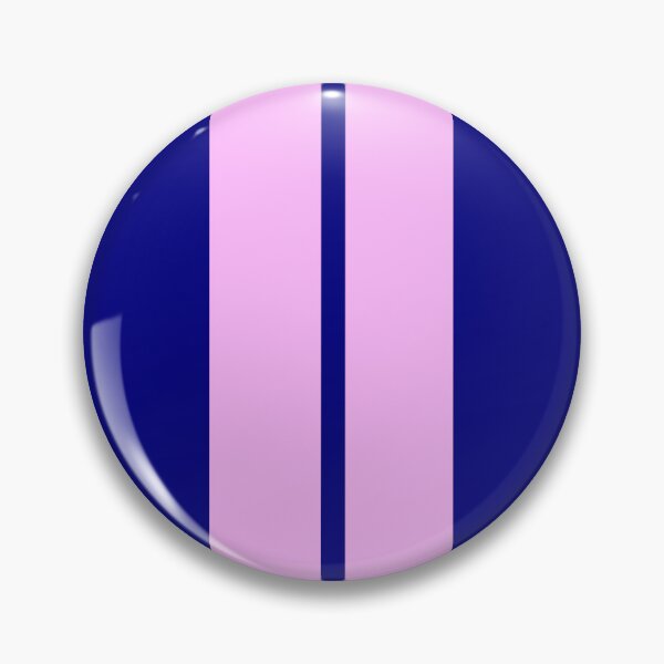Item preview, Dual Racing Stripes - Small Gap (Pink on Navy Blue) designed and sold by Racing Stripes Only.