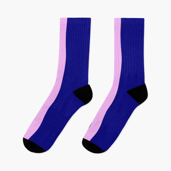 Item preview, Dual Racing Stripes - Small Gap (Pink on Navy Blue) designed and sold by Racing Stripes Only.