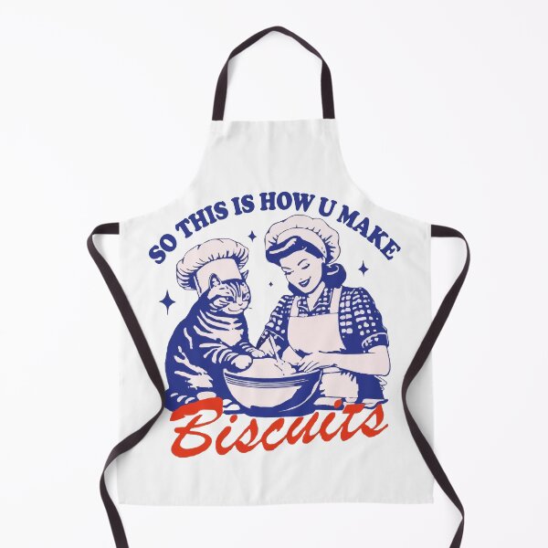 Item preview, So This Is How You Make Biscuits – Funny Cat Baking Vintage designed and sold by MAGICKEY2024.