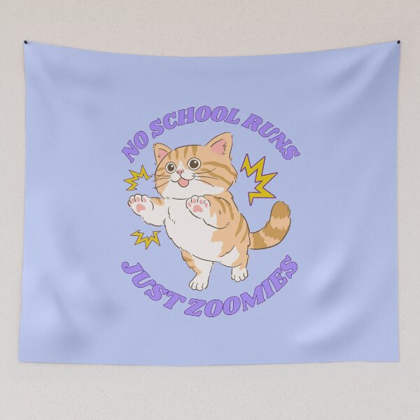 Item preview, No school runs just zoomies designed and sold by BritishDelights.