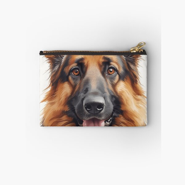 Item preview, Gentle Guardian – Watercolor German Shepherd Portrait designed and sold by CracStudio.