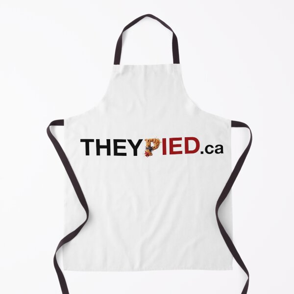 Item preview, THEYPIED Apron designed and sold by THEYPIED.ca.