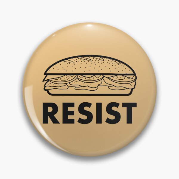 Item preview, Resist, Protest, Throw Sandwiches (simpler version) designed and sold by WatershipBound.