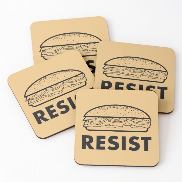 Item preview, Resist, Protest, Throw Sandwiches (simpler version) designed and sold by WatershipBound.