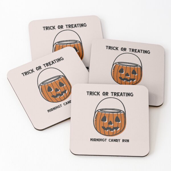 Item preview, Midnight Candy Run – Minimalist Trick-or-Treat Bucket Design designed and sold by Novel Works Studio.