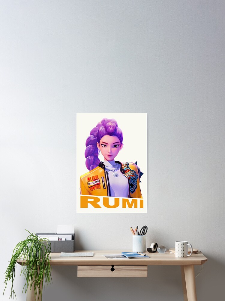Rumi huntrix kpop demon hunters Poster