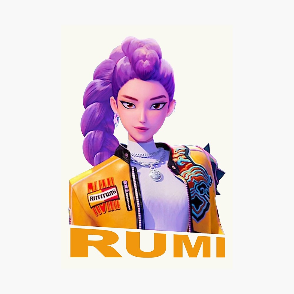 Rumi huntrix kpop demon hunters Poster