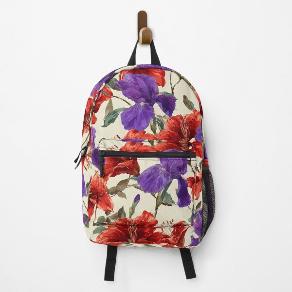 Item preview, Red Lilies and Iris designed and sold by Tina Veenstra.