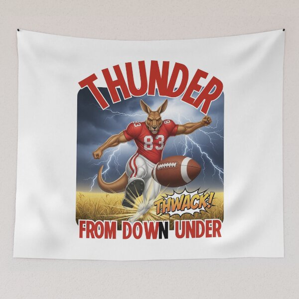 Item preview, Aussie punter corn: Thunder designed and sold by Pop, Culture and Stuff.