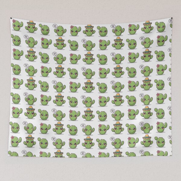 Item preview, Kawaii Cactus | Adorably Spiky and Playfully Sweet Succulent Graphic designed and sold by Tw1nsAIArt.