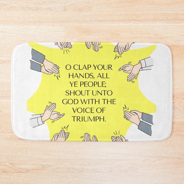 Item preview, Psalm 47:1 designed and sold by Undonemadenew.