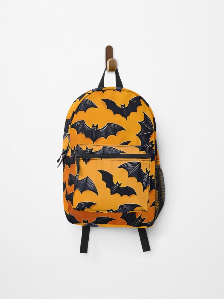 Thumbnail 1 of 3, Backpack, Bats Pattern designed and sold by ArtFactoryAI.