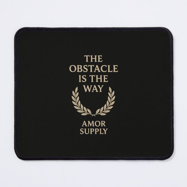 Item preview, The Obstacle Is The Way – Amor Supply | Stoic Philosophy Laurel Design designed and sold by Amor Supply.