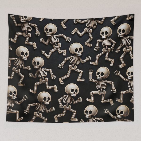 Item preview, Skeletons Pattern designed and sold by ArtFactoryAI.