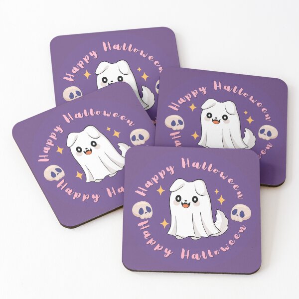 Item preview, Cute Ghost Dog Halloween | Kawaii Spooky Puppy Costume designed and sold by ThaliaMoon.